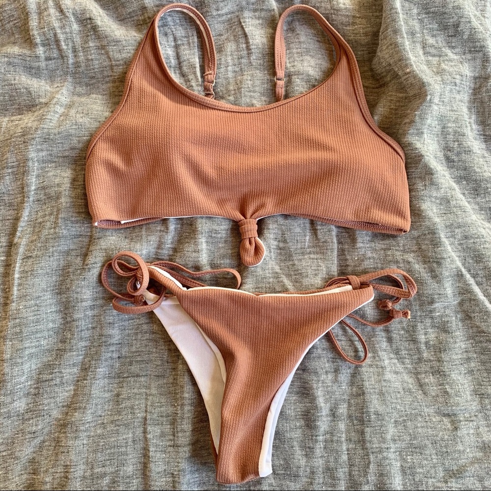 Ribbed bikini